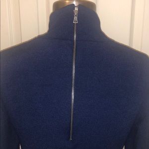 Alice + Olivia Navy L/S Top